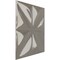 Ekena Millwork 11 7/8in. W x 11 7/8in. H Helene EnduraWall Decorative 3D Wall Panel Covers 0.98 Sq. Ft. WP12X12HEBCR - alternate 6